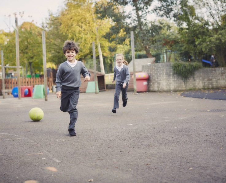 Pupils at Boldmere Junior School