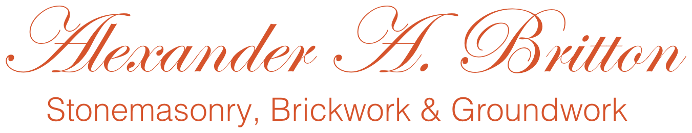 Alexander A. Britton — Stonemasonry, Brickwork and Groundwork
