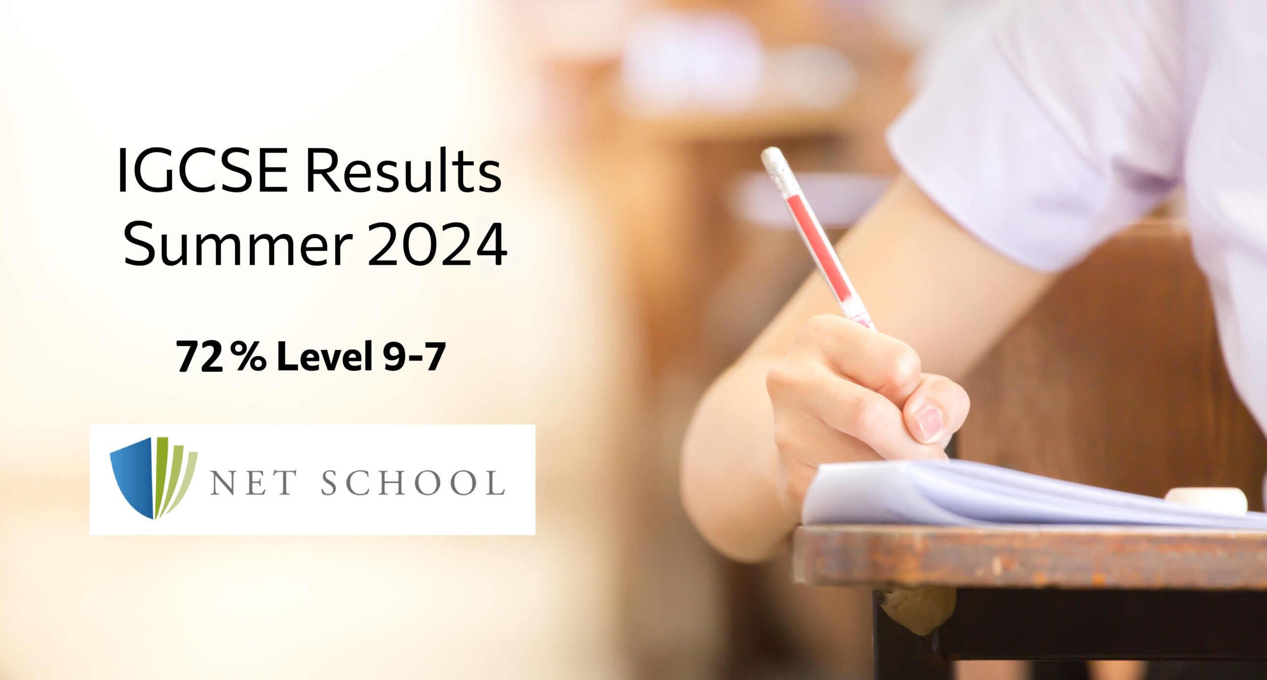 IGCSE Summer Exam Results 2024 72% Levels 9-7