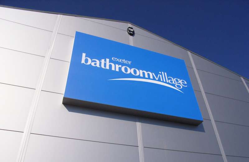 Shop front signage by PJ Signs