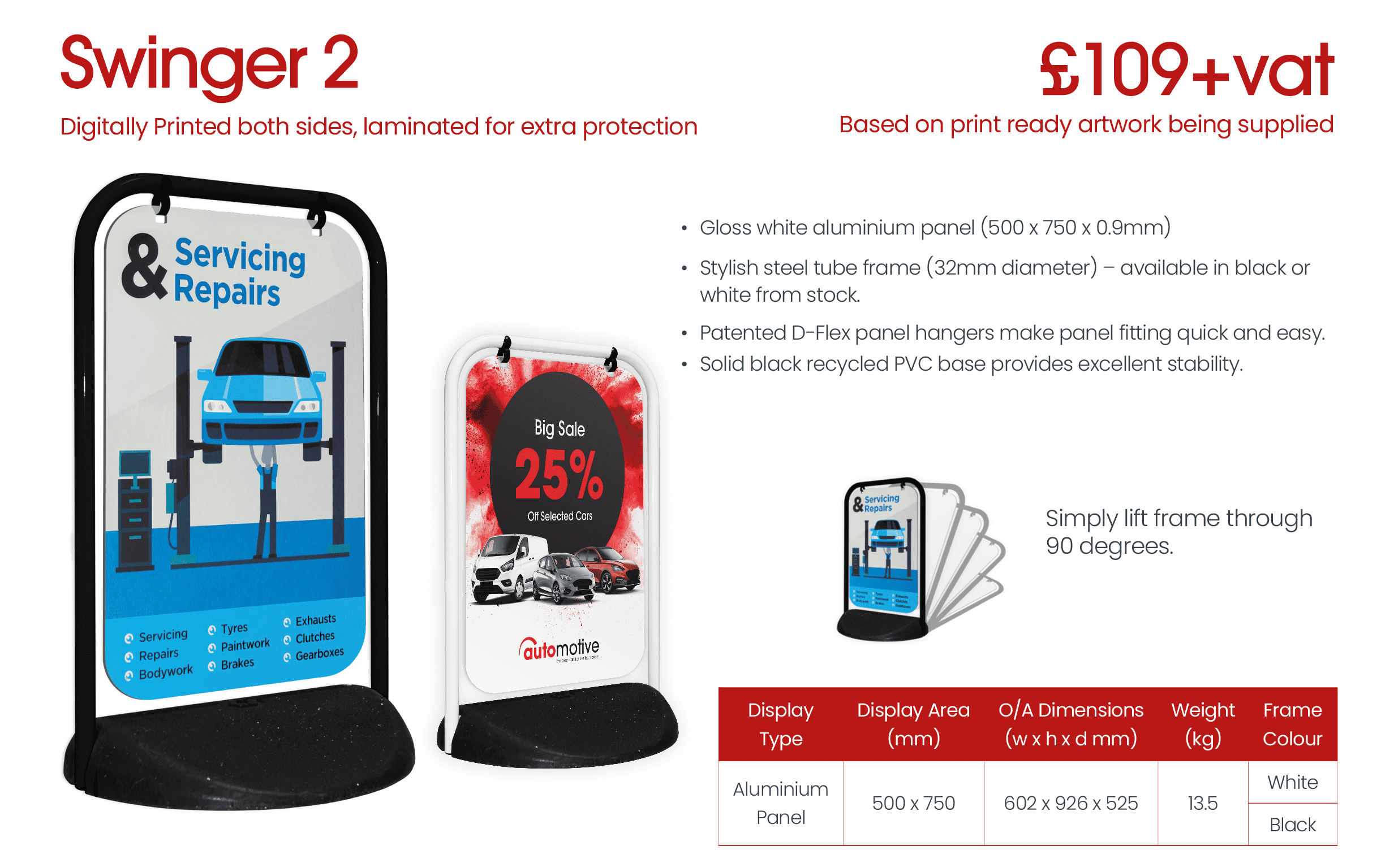 A-boards by PJ Signs