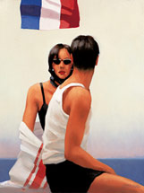 A canvas in stock at Weston Super Frames
