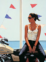 A canvas in stock at Weston Super Frames