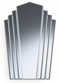 A framed mirror made by Weston Super Frames