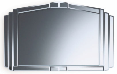 A framed mirror made by Weston Super Frames
