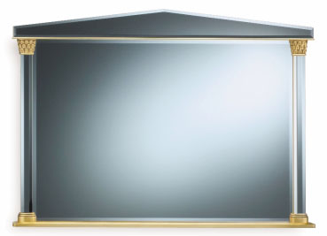 A framed mirror made by Weston Super Frames