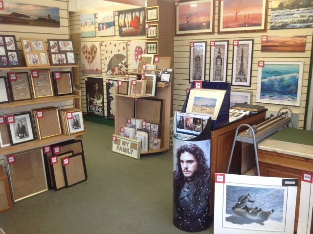 Inside the Weston Super Frames gallery